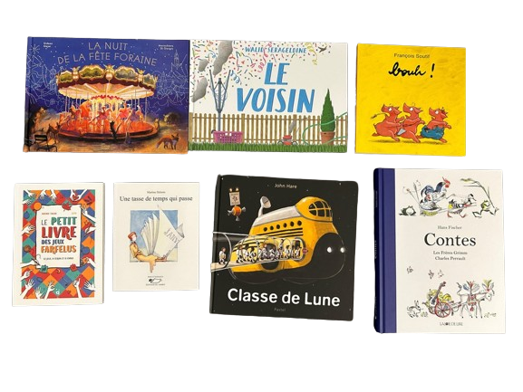 Français 3-4e, lot de 7 livres, parcours (CATARO 011730) 