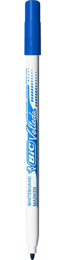 Boardmarker Bic Velleda 1721 fein, blau  (24 Stück)