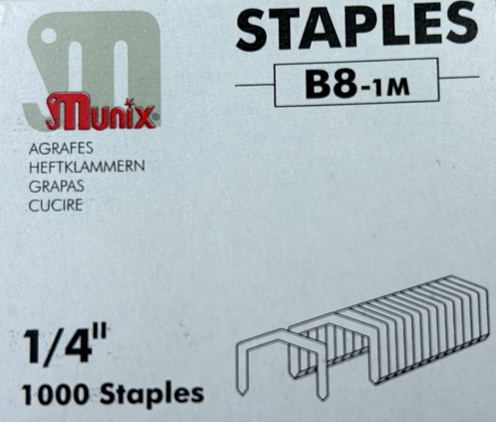 Heftklammern Bostitch B-8 6mm 1000 Stück