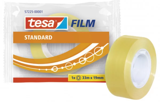 Klebeband Tesa Standard transparent 19mm x 33m