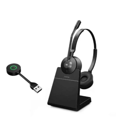 Headset Jabra Engage 55 MS Duo USB-A, inkl. Ladestation