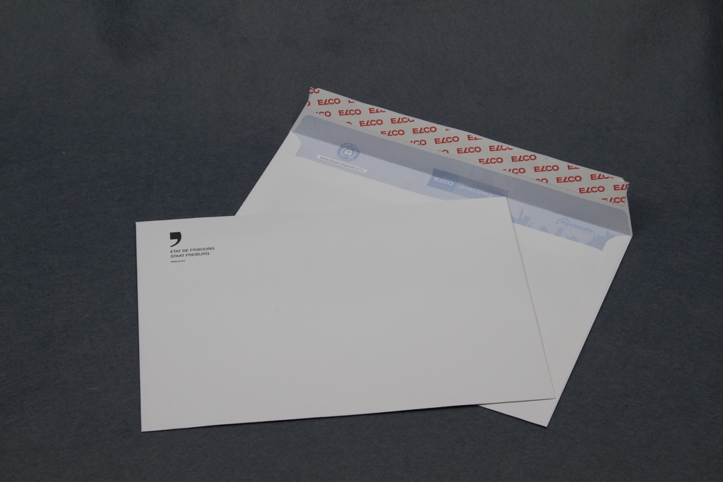 Enveloppes Etat FR, C5, sans fenêtre, blanc, 500 pièces