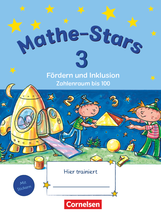 Mathe-Stars, Fördern und Inklusion 3. Schuljahr, Übungsheft mit Lösungen