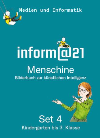 inform@21 Kindergarten bis 3. Klasse, Mappe - Set 4 inkl. Bilderbuch Menschine