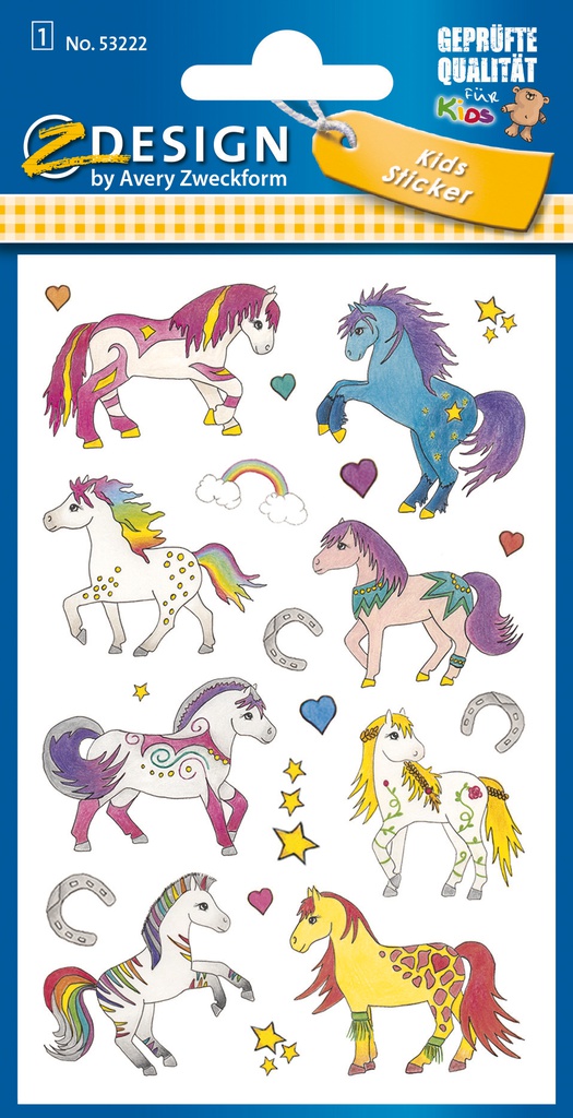 Stickers  Fantasiepferde