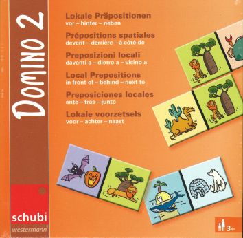 [90.642] Domino 2 Lokale Präpositionen: vor - hinter - neben