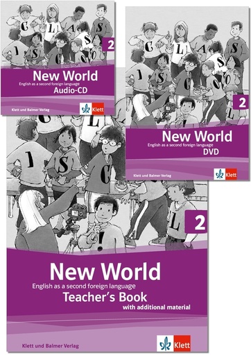 [44642] New World 2, Teacher's Pack: Teacher's Book und Audio-CD