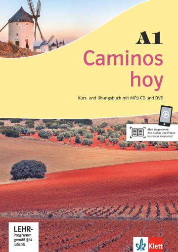 [46974] Caminos hoy A1 Kurs- und Übungsbuch mit MP3-CD und DVD