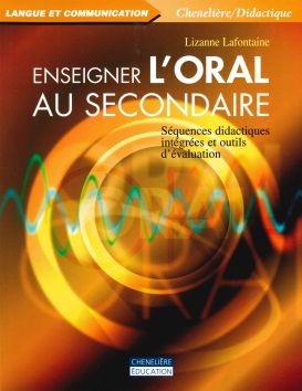 [11762] Enseigner l'oral au secondaire