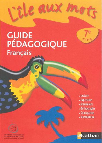 [11591] L'île aux mots 7e Harmos guide pédagogique