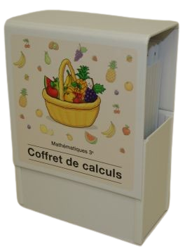 [12132] Mathématiques 3e coffret de calculs (classe) (CATARO 022540)