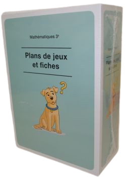 [12147] Mathématiques 3e Coffret plans de jeux
et fiches à découper (CATARO 022636)