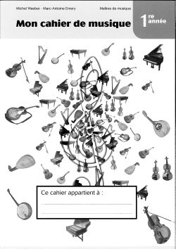 [24725] Musique 1ère année CO - cahier élève