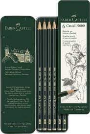 Bleistift Faber-Castell 9000, Schachtel