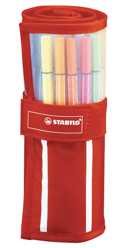 [67.206] Faserstift Stabilo Pen 68, Rollerset zu 30 Farben