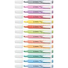 Textmarker Stabilo swing cool Pastell