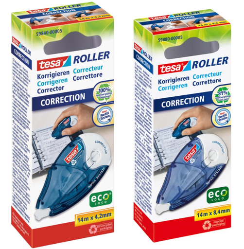 Correcteur en roller tesa® 14m