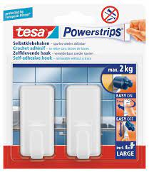 [89.120.63] Powerstrips® Tesa 2 Haken und 4 Streifen