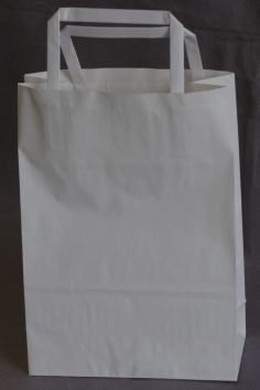 Papiertasche weiss