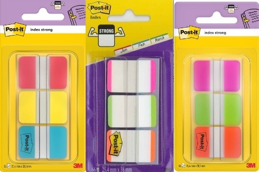 Index Post-it 25.4x38 mm 