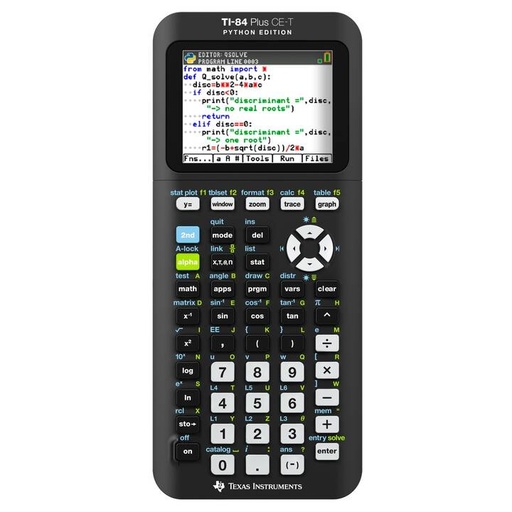 [69.055] Calculatrice graphique TI 84 plus CE-T