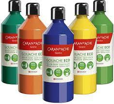 Deckfarbe Gouache Eco Caran d'Ache 500 ml 