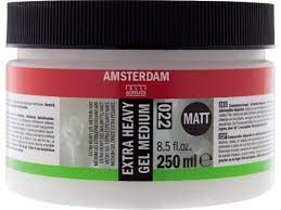 Extra Heavy Gel Malmittel  matt