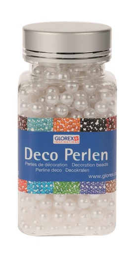 Deko-Perlen rund 10 mm 75 g