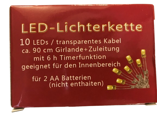 [83.531] Mini Lichterkette 10 Leds