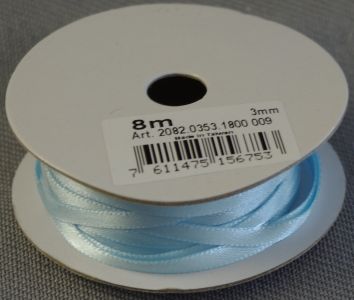 Satinband 3 mm/8 m