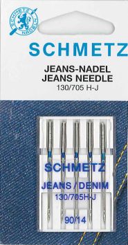 [74.100.100] Nähmaschinennadeln Jeans No 90 - 5 Stk.