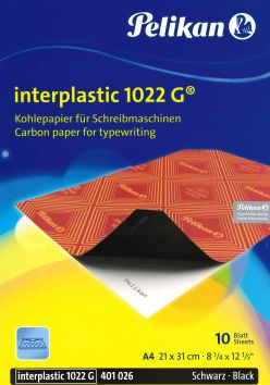 [65.101] Kohlepapier A4 schwarz (10 Blatt)