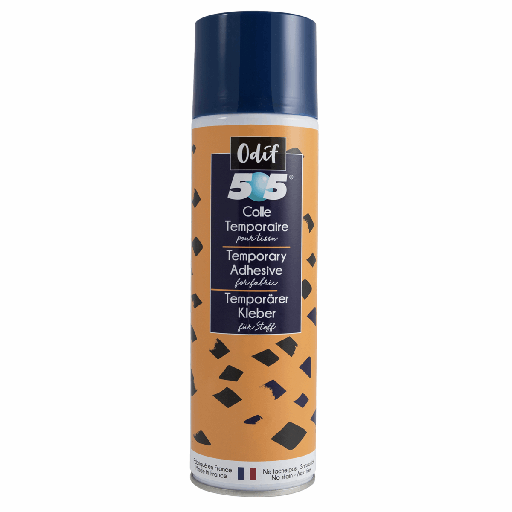 [89.120.505] Colle en spray 250 ml, repositionnable pour patchwork Odif No 505