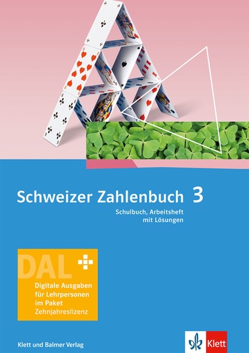 [42340] Schweizer Zahlenbuch 3, Digitale Ausgabe für Lehrpersonen. Schulbuch und Arbeitsheft, mit Lösungen