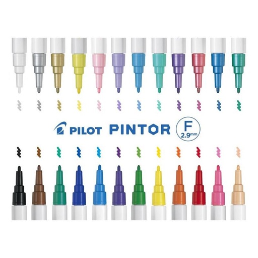 Marqueur Pilot Pintor fin 1.4 mm