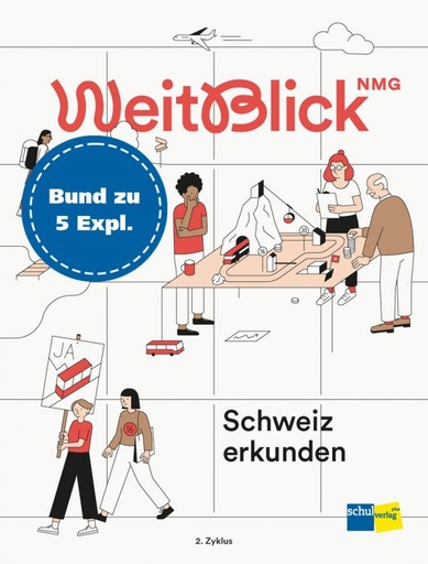 [50325] WeitBlick NMG: Schweiz erkunden (Bund zu 5 Expl.)