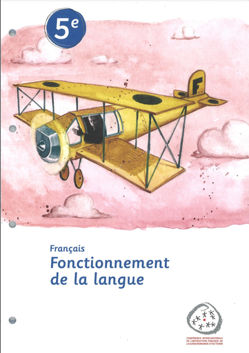 [11392] Français 5e  Fonctionnement de la langue - fichier élève (CATARO 11458)