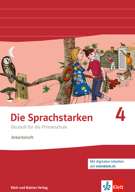 [59445] Die Sprachstarken 4, Arbeitsheft mit digitalen Inhalten auf meinklett.ch (Ausgabe 2023)