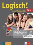 [978-3-12-605204-7] Logisch! Neu A1.1. Deutsch für Jugendliche. Arbeitsbuch mit Audio-Dateien zum Download