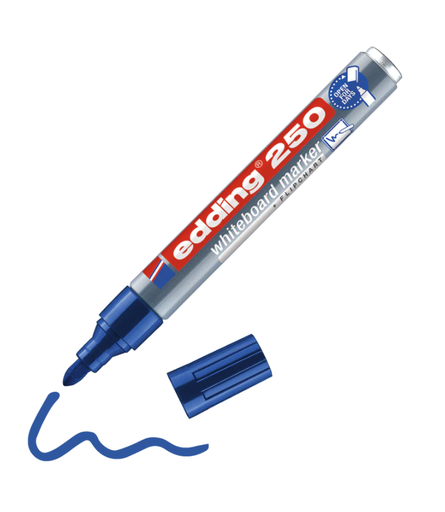 [91.120.13] Whiteboardmarker edding 250 blau 10 Stück