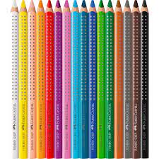 Crayon de couleur Jumbo Grip