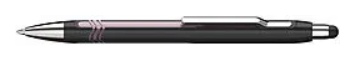 [67.871] Stylo à bille Schneider avec Touch Epsilon noir/rose