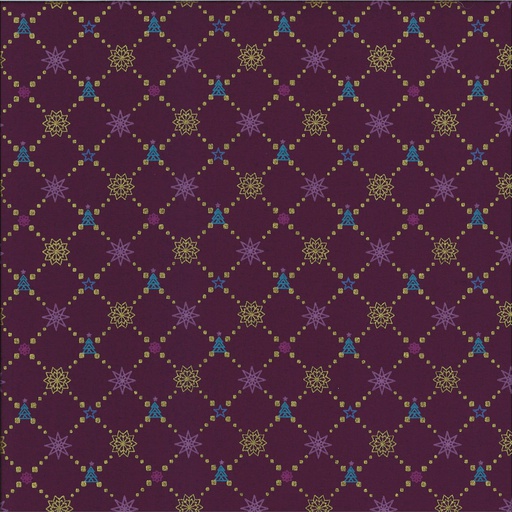 Tissu Noël imprimé largeur 145 cm
