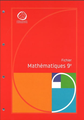 [12745] Mathématiques 9e Harmos, fichier d’élève Edition 2024  (CATARO 023060)