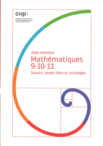 [12744] Mathématiques 9-11 Harmos, aide-mémoire Edition 2024 (CATARO 022860)