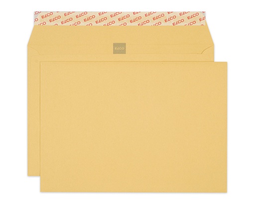 [68.393] Enveloppes B5, sans fenêtre, kraft brun, 500 pièces