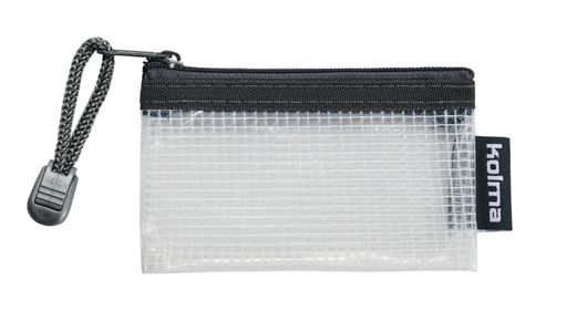 [68.442] Poche avec fermeture à glissière Mesh Bag Mini 10.5 x 6 cm anthracite