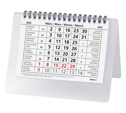 [AG491512] Calendrier de table Desktop Basic 2025