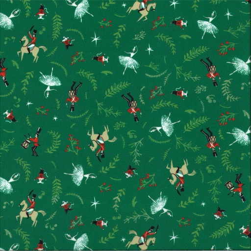 [71.300.888] Weihnachtsstoff bedruckt Breite 115 cm