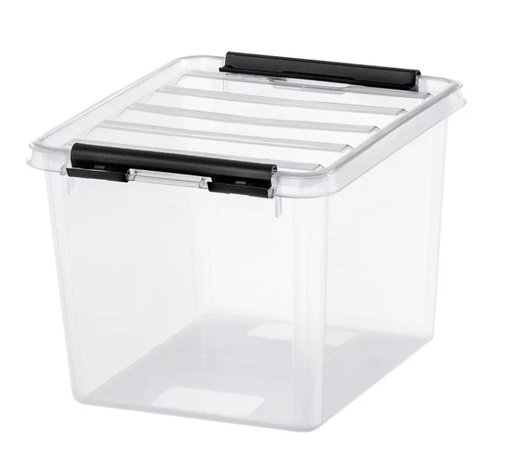 [69.041] Plastikbox mit Deckel Classic 3 , 21x17x15 cm